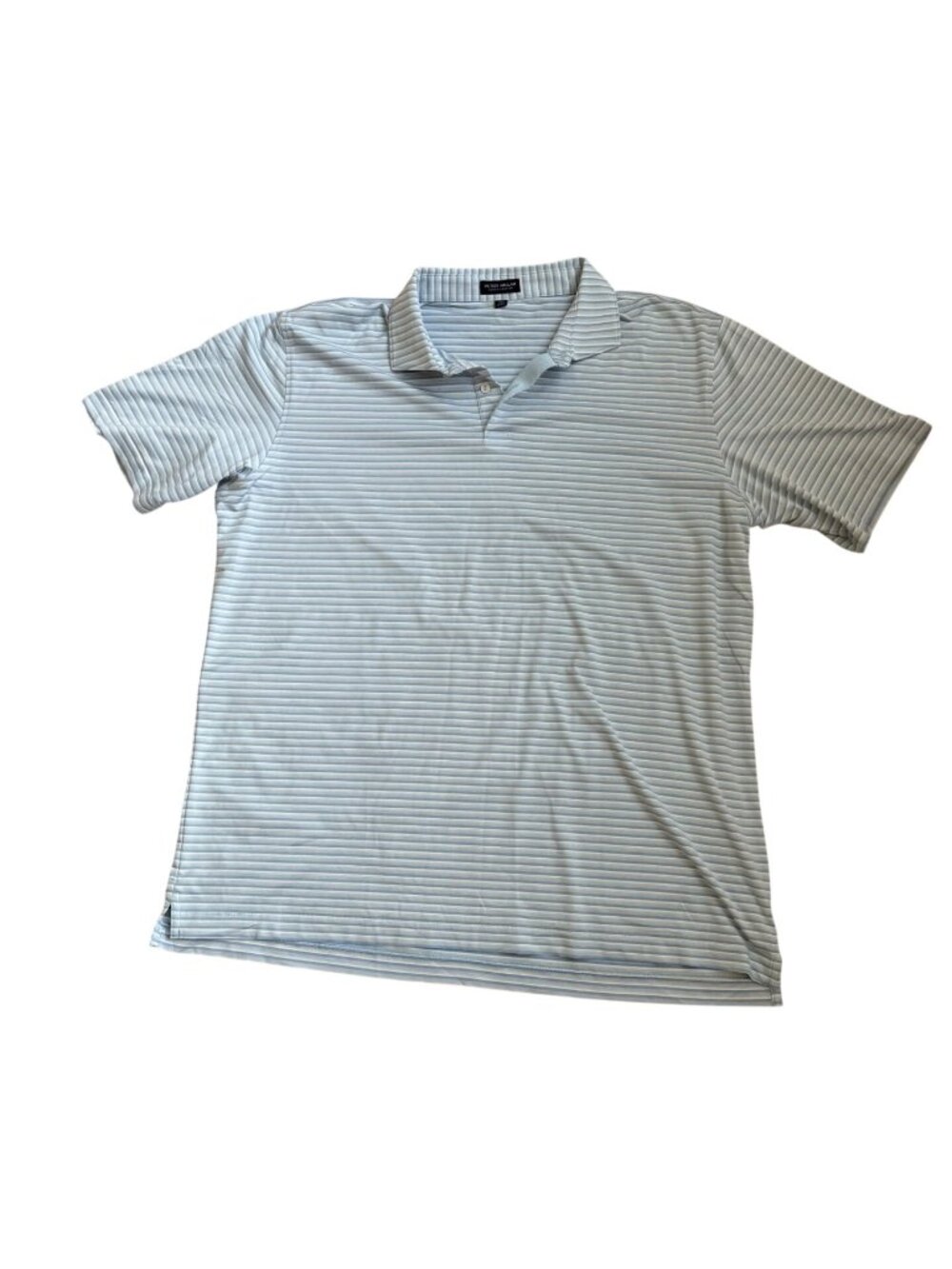 Peter Millar XXL Mens Short Sleeve Performance Polo Shirt Striped Crown Crafted